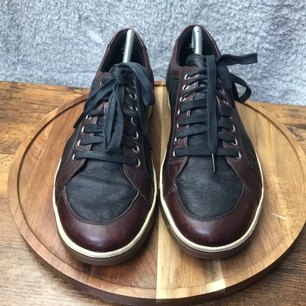 Cole Haan Vartan Sport Oxford Sneakers Mens 10M Two Toned Leather Tennis Shoes
